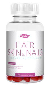 Hair, Skin  Nails: 60 cápsulas de 500mg