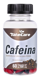 Cafeína Take Care 60 cápsulas softgel 500mg